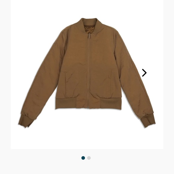 Brand new Lulu bomber jacket! - Picture 1 of 3